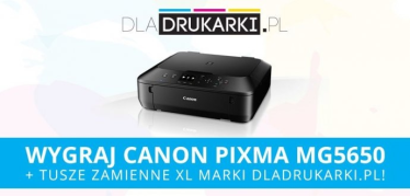 Wygraj Canon PIXMA MG5650 + tusze zamienne XL!