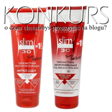 Konkurs "O czym chciałabyś przeczytać na blogu?"