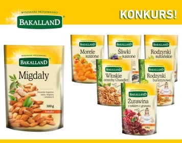 Wygraj zdrowe przekąski od Bakalland!