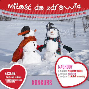 Konkurs "Miłość do zdrowia"