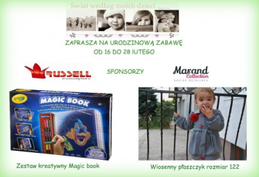 Konkurs "Urodziny bloga"