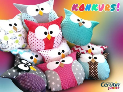 Wygraj poduszkę Sówkę, do godz. 12:00