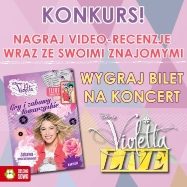Wygraj podwójny bilet na koncert Violetty w Warszawie