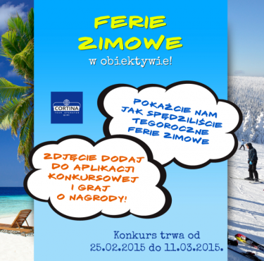 Konkurs fotograficzny "Ferie Zimowe W Obiektywie"