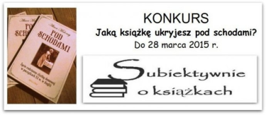Konkurs "Jaką książkę ukryjesz pod schodami?"
