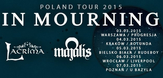 Wygraj wejściówkę na koncert In Mourning Warszawa, Kraków, Bielsko Biała, Wrocław, Poznań