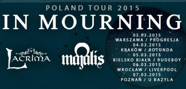 Wygraj wejściówkę na koncert In Mourning Warszawa, Kraków, Bielsko Biała, Wrocław, Poznań