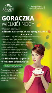 Konkurs "Filiżanka na święta" Arkady Wrocławskie