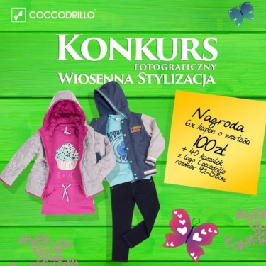 Konkurs fotograficzny "Wiosenna stylizacja z Coccodrillo"