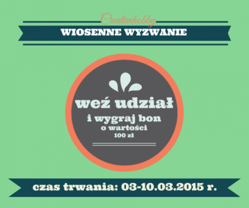 Konkurs fotograficzny "Wiosenne Wyzwanie"