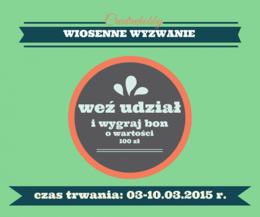 Konkurs fotograficzny "Wiosenne Wyzwanie"