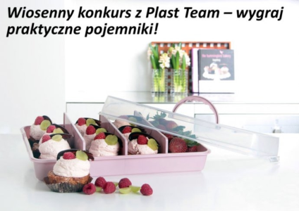 Wiosenny konkurs z Plast Team – wygraj praktyczne pojemniki!