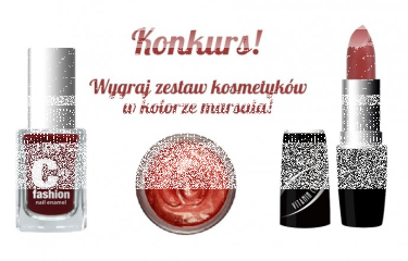 Wygraj pomadkę do ust, błyszczyk i lakier do paznokci w najmodniejszym kolorze 2015 - marsala