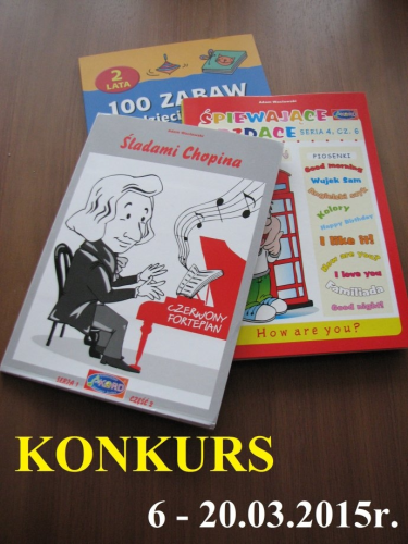 Konkurs "Wielkanocne Zajączki - dzieło malutkiej rączki"