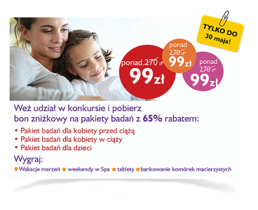 Konkurs "Jestem kobietą i dbam o siebie i dziecko"