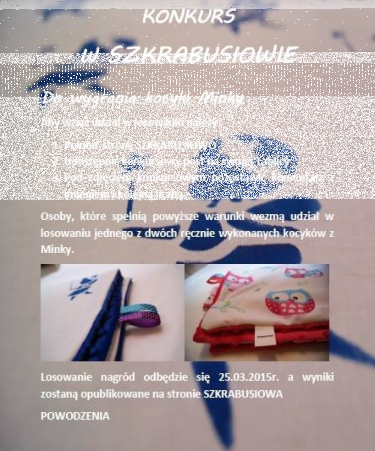 Konkurs w Szkrabusiowie