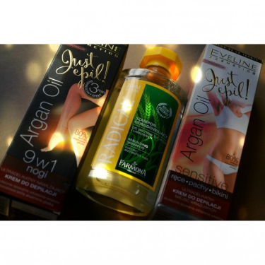 Wygraj dwa kremy do depilacji eveline oraz szampon odbudowujący radical