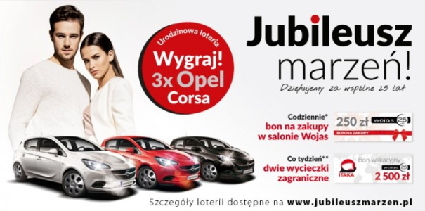 Wygraj samochód Opel Corsa