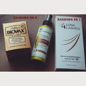 Wygraj Long4Lashes bądź Maska Biovax Gold + serum