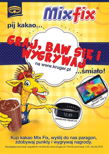 Konkurs Kruger "Graj, baw się i wygrywaj!"