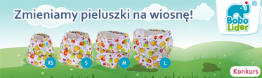 Konkurs "Zmieniamy pieluszki na wiosnę"