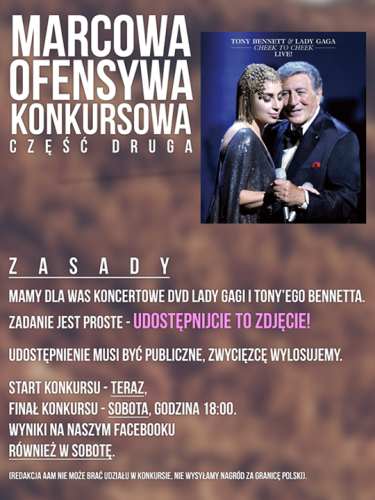Wygraj DVD Lady Gagi i Tony Bennetta