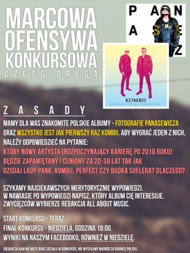 Wygraj płyty Kombii i Janusza Panasewicza