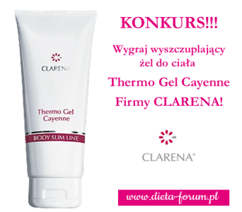 Wygraj żel do ciała Thermo Gel Cayenne Firmy CLARENA