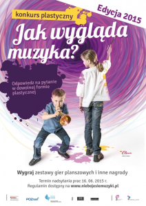 Konkurs plastyczny "Jak wygląda muzyka?"