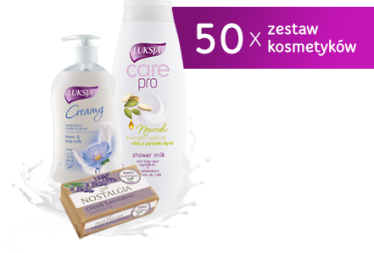 Wygraj sesję zdjęciową lub cudownie pachnących zestawów Luksja