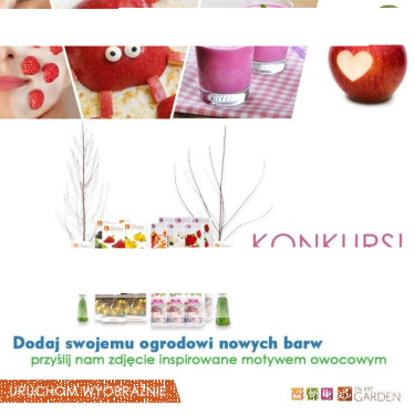 Wyślij zdjęcie i wygraj zestaw drzew i krzewów owocowych