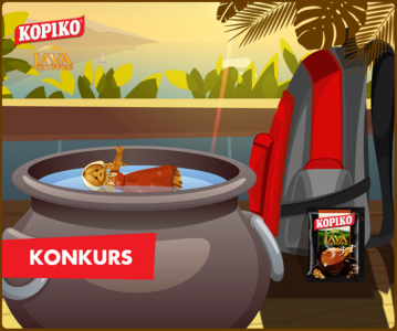 Wygraj zestaw: plecak i kawa Kopiko