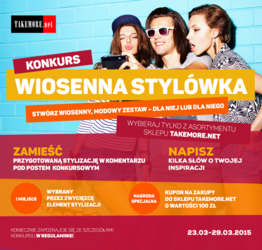 Konkurs fotograficzny: Wygraj wybrany asortyment ze sklepu takemore.net