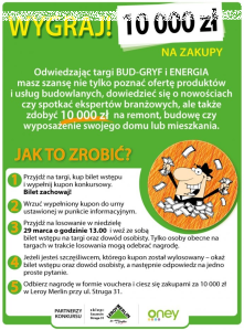 Wygraj voucher na zakupy w sklepie Leroy Merlin o wartości 10 000 zł, Szczecin