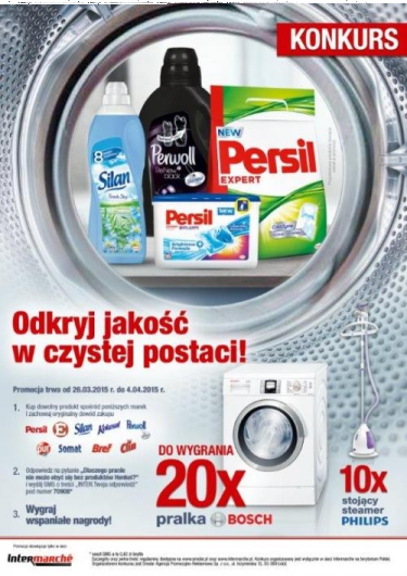 Wygraj pralkę marki BOSCH