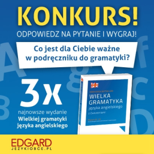 Wygraj egzemplarz Wielkiej gramatyki języka angielskiego.