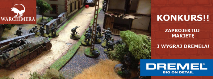 Zaprojektuj makietę i wygraj Dremel 4000 o wartości brutto 590
