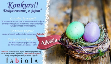 Konkurs fotograficzny: wygraj własnoręcznie wykonaną torbę marki Fabiola