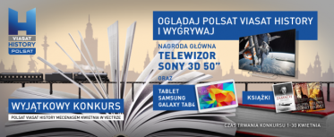 Konkurs "Polsat Viasat History mecenasem kwietnia w Vectrze"