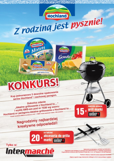 Wygraj grill marki Weber, Intermarche