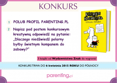 Wygraj książkę "Kacper Niewypał Total(na) porażka"