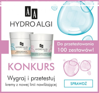 Konkurs: Przetestuj kremy AA