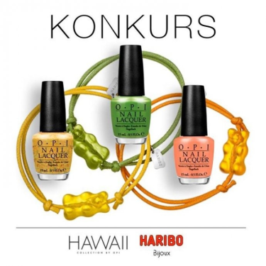 Wygraj lakier OPI i bransoletkę z kultowym misio-żelkiem
