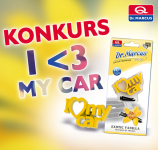 Wygraj odświeżacz "I love my car"