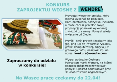 Wygraj poduszkę Cosiness Polycotton marki Wendre