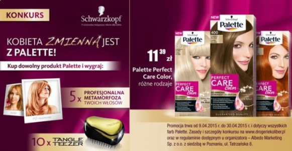 Wygraj voucher na metamorfozę włosów w salonach Schwarzkopf Professional, Koliber