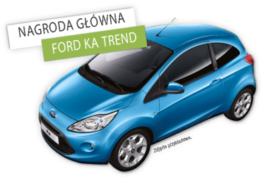 Wygraj samochód Ford Ka