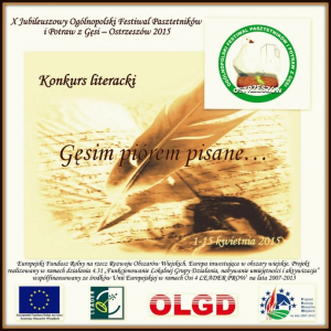 Konkurs "Gęsim piórem pisane..." Ostrzeszów