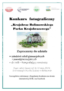 Konkurs "Krajobraz Bolimowskiego Parku Krajobrazowego"