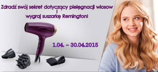 Wygraj suszarkę Remington Your Style z końcówką Spin Curl!